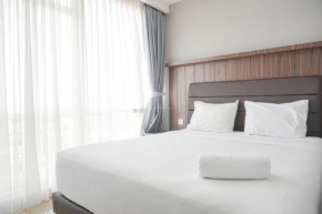 Modern Look and Comfy 2BR Menteng Park Apartment By Travelio